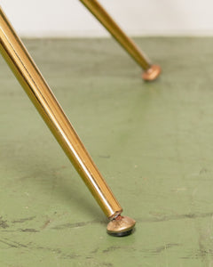 Red Coral Gold Entry Table