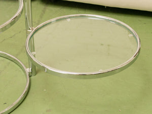 Multi Circle Chrome Table