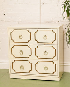 Mid 20th Century Espana Chest in the Style of Dorothy Draper