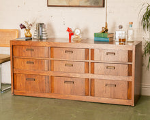 Load image into Gallery viewer, Oak Boho Dresser by Thomasville
