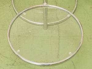 Multi Circle Chrome Table