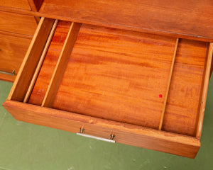 Walnut Valet Chest of Drawers