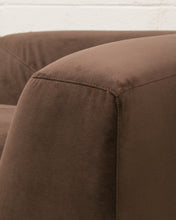 Load image into Gallery viewer, Gianna Loveseat in Chocolate Brown
