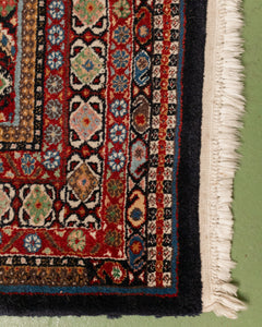 Wide Runner Turkish Antique Rug