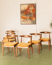 Load image into Gallery viewer, Scandinavian Dining Chair in Gold Velvet
