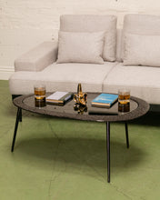 Load image into Gallery viewer, Modern Black Asymmetric Coffee Table
