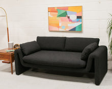 Load image into Gallery viewer, Marcos Sofa in Nubby Black
