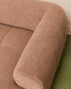 Caprese Sectional Sofa in Bakery Brown