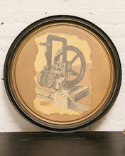 Load image into Gallery viewer, Machinery Oval Art
