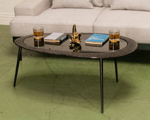 Load image into Gallery viewer, Modern Black Asymmetric Coffee Table
