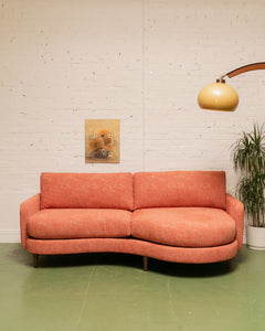 Ramona Sofa in Amadeo Tangerine