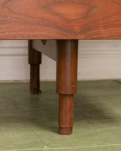 Load image into Gallery viewer, Walnut Restored Executive Mid Century Desk
