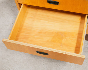 Long Mid Century Chest of Drawers Credenza