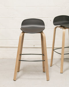 Bentwood Bar Stools Pair