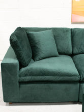 Load image into Gallery viewer, Adler Sectional in Green
