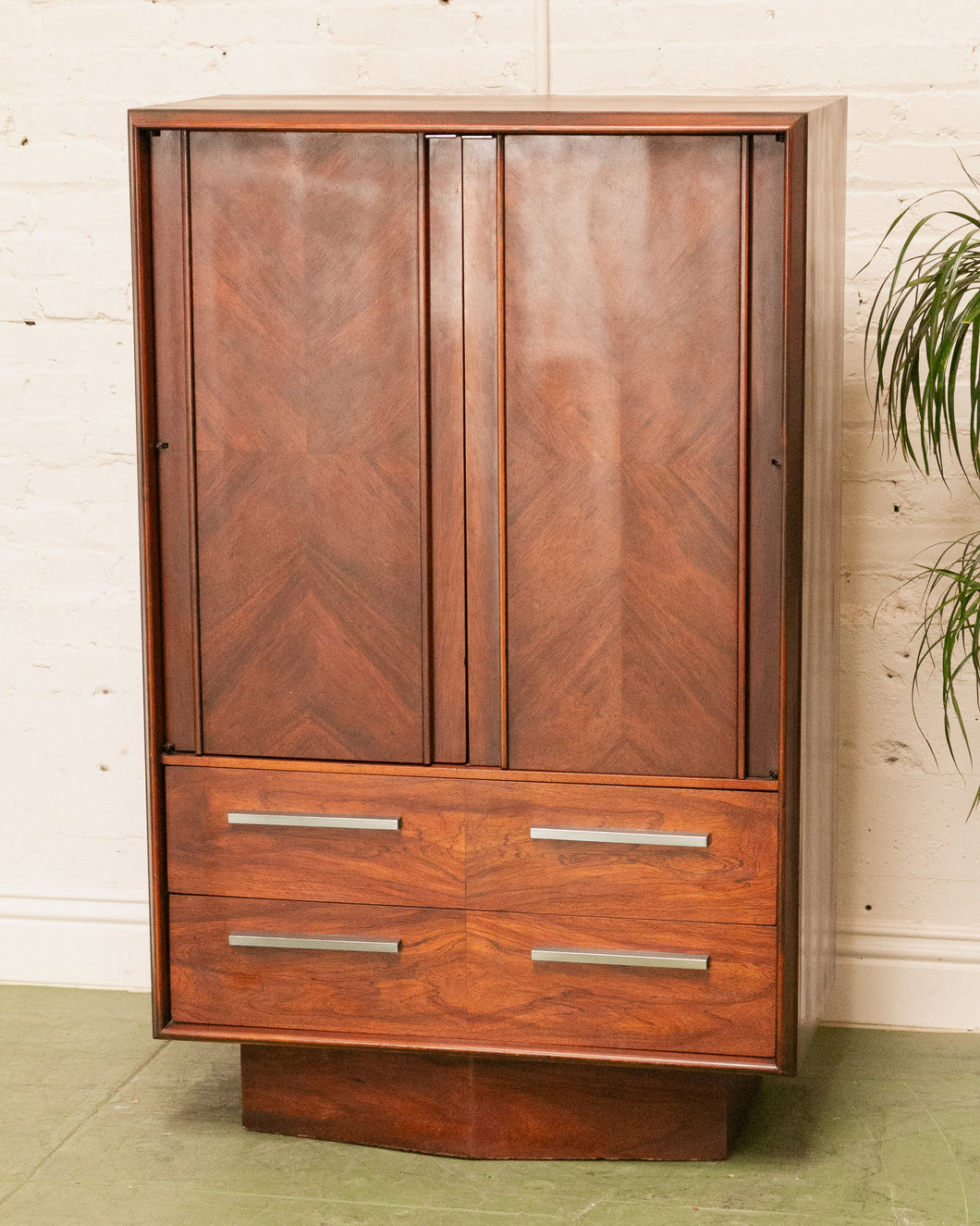 Lane 1970’s Floating Armoire Highboy