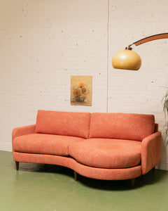 Ramona Sofa in Amadeo Tangerine