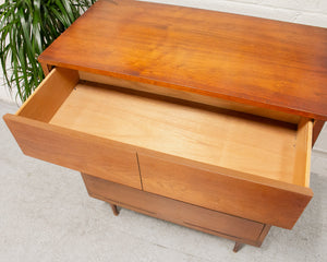 Sleek Walnut  Highboy