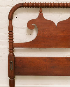 1920’s Antique Bobbin Headboard