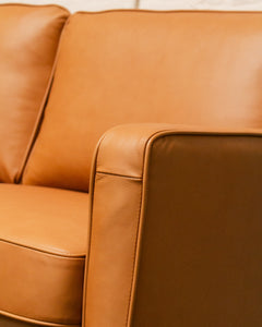 Maggie Leather Loveseat