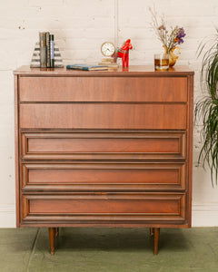 Walnut Framed Highboy