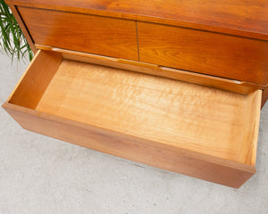 Sleek Walnut  Highboy