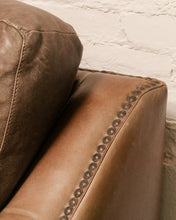 Load image into Gallery viewer, Leather Distressed Sofa
