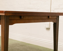 Load image into Gallery viewer, Vintage Walnut Dining Table
