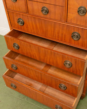 Load image into Gallery viewer, Mahogany 5 Drawer Chest
