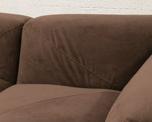 Load image into Gallery viewer, Gianna Loveseat in Chocolate Brown
