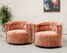 Load image into Gallery viewer, Babita Swivel Chair in BIANCA/MOSS
