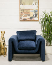 Load image into Gallery viewer, Skylark Navy Blue Chair
