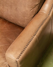 Load image into Gallery viewer, Leather Distressed Sofa
