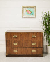 Load image into Gallery viewer, Wide Large Vintage Campaign Shelf Hutch
