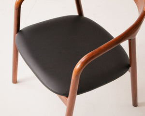 Walnut Sculptural Chair