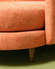 Load image into Gallery viewer, Ramona Sofa in Amadeo Tangerine
