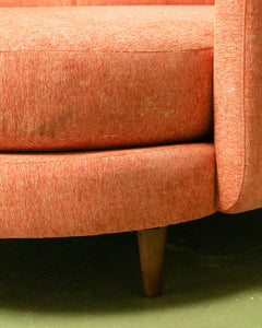 Ramona Sofa in Amadeo Tangerine