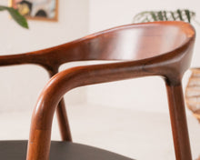 Load image into Gallery viewer, Walnut Sculptural Chair
