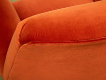 Load image into Gallery viewer, Set of 2 Italian Armchairs in Rust Velvet By Gigi Radice for Minotti - 1950s
