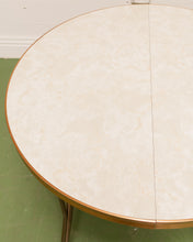 Load image into Gallery viewer, Formica Swirl Dining Table with Leaf
