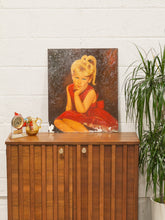 Load image into Gallery viewer, Little Girl in Red Dress Oil Painting
