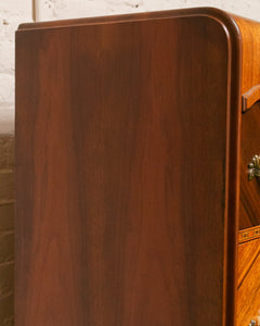 Art Deco Stunning Highboy Dresser