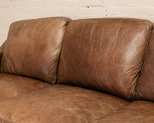 Load image into Gallery viewer, Leather Distressed Sofa
