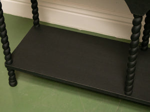 Black Vanity Entry Table