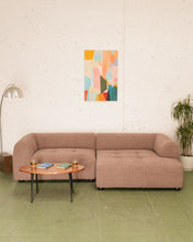 Load image into Gallery viewer, Caprese Sectional Sofa in Bakery Brown
