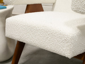 Snowy Lena Armchair