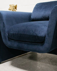 Skylark Navy Blue Chair