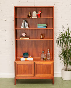 Teak Vintage Bookshelf