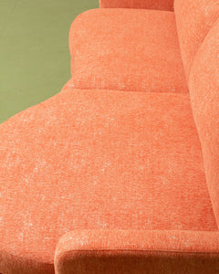 Ramona Sofa in Amadeo Tangerine