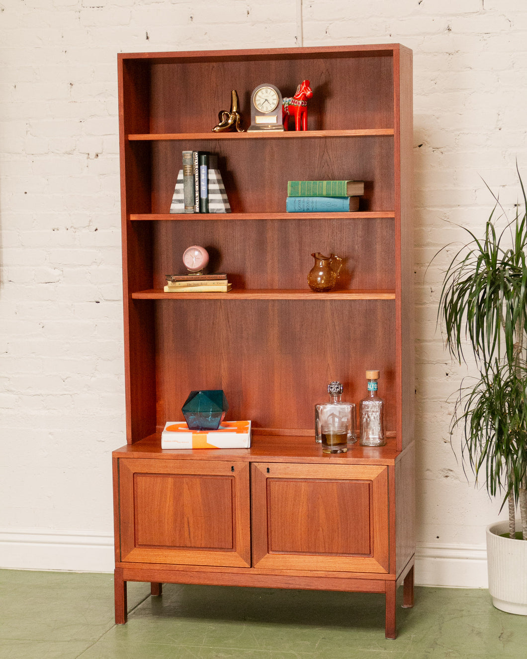 Teak Vintage Bookshelf